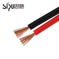 Precio de fábrica de SIPU cable RVB 2.2mm-3.8mm mayorista rvb cable de altavoz de potencia mejor cable de altavoz rojo y negro